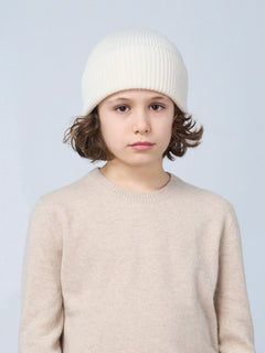 Kids' Cashmere Sweater Beige