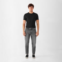 Rise Relaxed Tapered Basic Jeans Vintage Grey