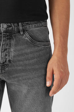 Rise Relaxed Tapered Basic Jeans Vintage Grey