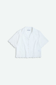 Ryanna Blouse White Japan Crest