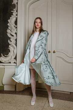 Minty Meadow Raincoat Light Green