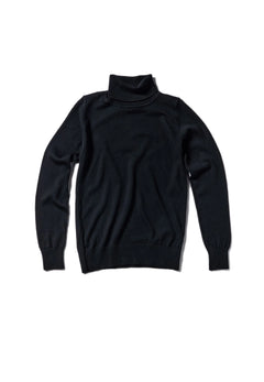 Merino Turtle Neck Knit Black