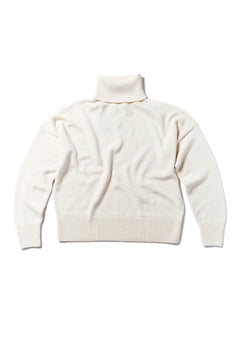 Heavy Turtle Neck Knit  Cream