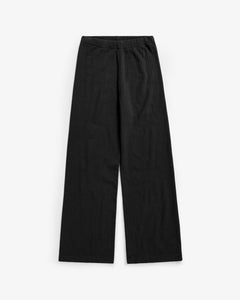 Ribbed Lounge Pants True Black