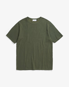 Ribbed Unisex T-Shirt Green