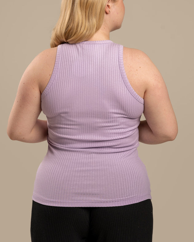 Ribbed Top Lavender