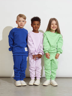 Kids' Superpower Sweatpants Summer Green