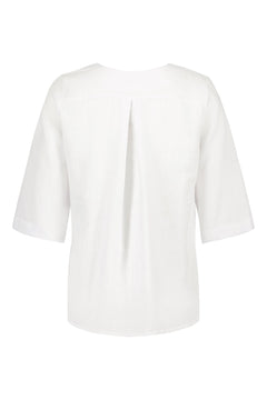 Rumarby Linen Shirt White