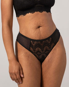 Lace Cheeky 3-Pack Black