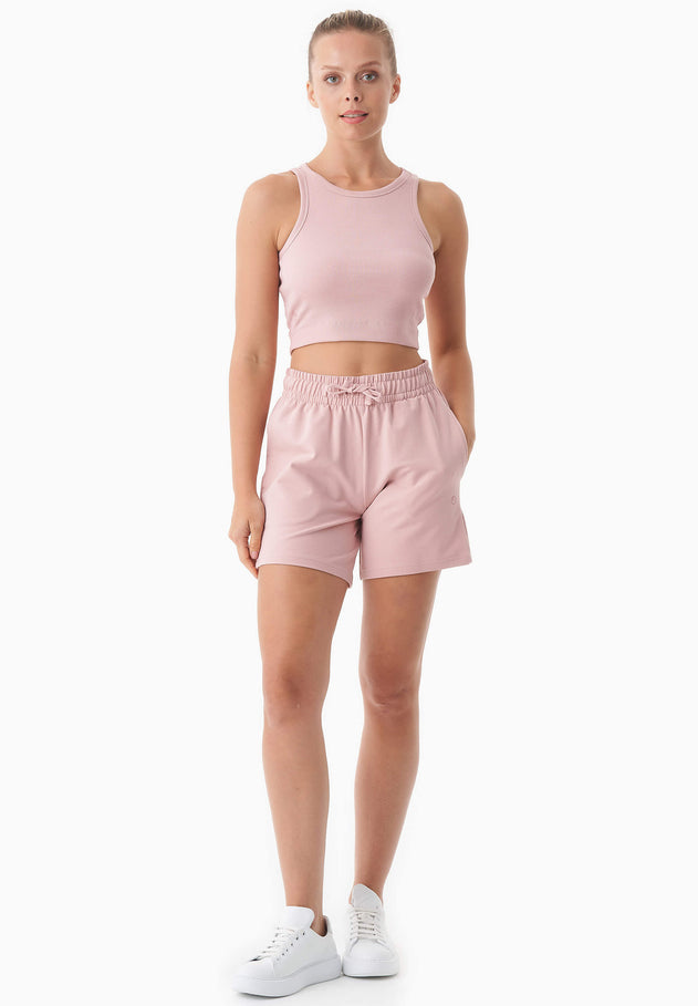 Sabbrina Light Organic Cotton Sweatshorts Light Rose