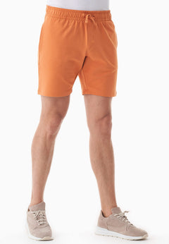 Sahin Light Organic Cotton Sweatshorts Apricot Tan