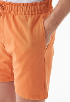 Sahin Light Organic Cotton Sweatshorts Apricot Tan