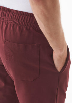 Sahin Light Organic Cotton Sweatshorts Bordeaux