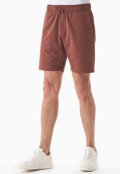 Sahin Light Organic Cotton Sweatshorts Coffee Brown