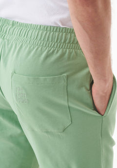 Sahin Light Organic Cotton Sweatshorts Mineral Green