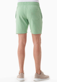 Sahin Light Organic Cotton Sweatshorts Mineral Green