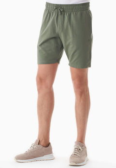 Sahin Light Organic Cotton Sweatshorts Olive