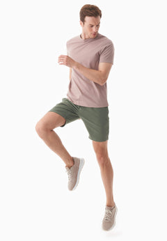 Sahin Light Organic Cotton Sweatshorts Olive