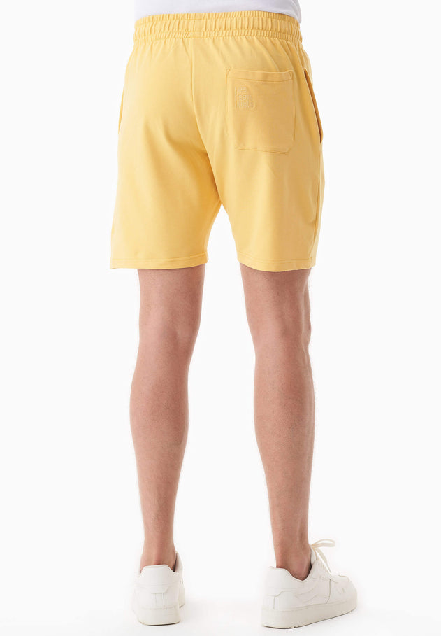Sahin Light Organic Cotton Sweatshorts Saffron