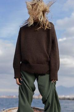 Marina Merino Jumper Chocolate