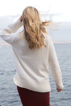 Marina Merino Jumper White