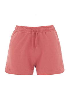 Sanndra Light Organic Cotton Sweatshorts Red Wood