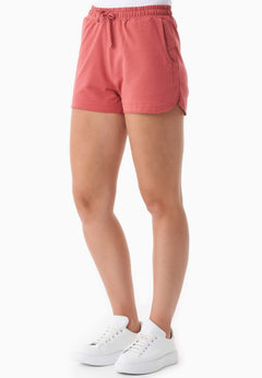 Sanndra Light Organic Cotton Sweatshorts Red Wood