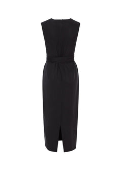 Saskia Midi Dress Black