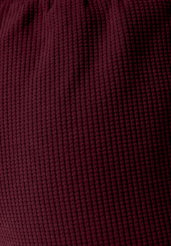 Savanna Waffle Shorts Bordeaux