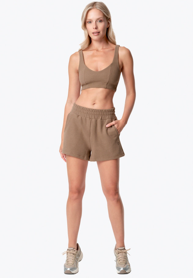 Savanna Waffle Shorts Gravel