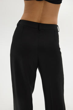 Saint Body Lyocell Zip Trousers Black