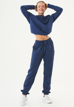 Seda Soft Touch Organic Cotton Sweatshirt Navy