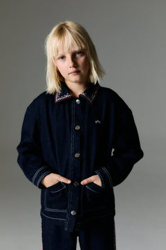 Sena Kids' Denim Overshirt Blue