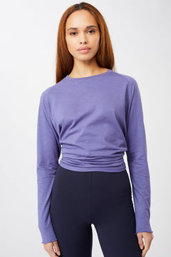 Back Bow Longsleeve Deep Violet