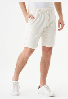 Shadi Soft Touch Organic Cotton Sweatshorts Off White