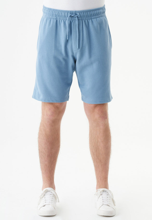 Shadi Soft Touch Organic Cotton Sweatshorts Steel Blue