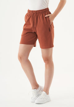 Sheyma Organic Cotton Sweatshorts Cinnamon