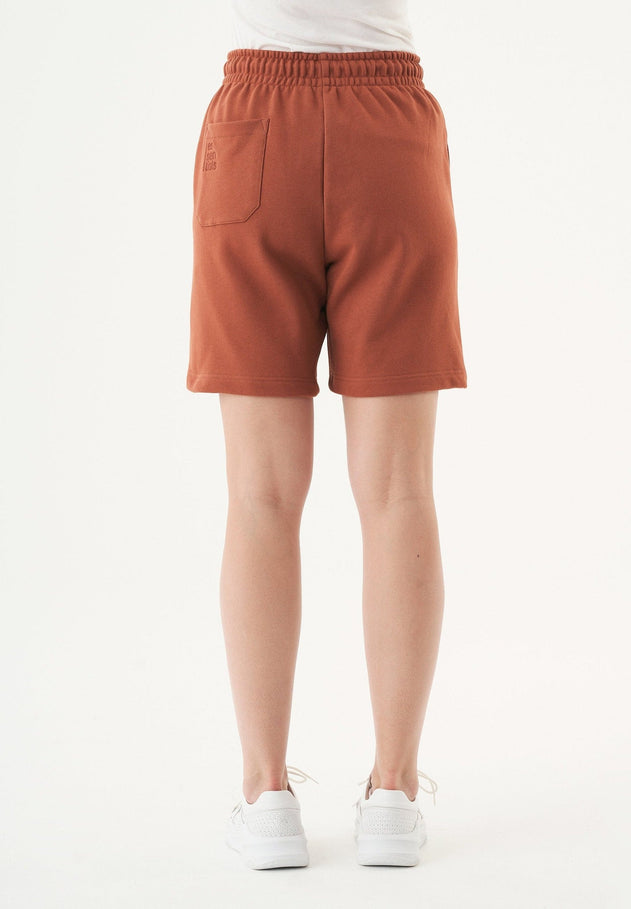 Sheyma Organic Cotton Sweatshorts Cinnamon