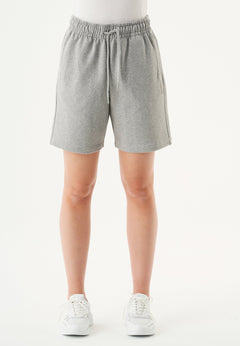 Sheyma Organic Cotton Sweatshorts Grey Melange