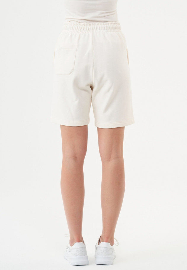 Sheyma Organic Cotton Sweatshorts Off White