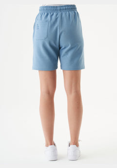 Sheyma Organic Cotton Sweatshorts Steel Blue