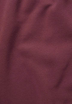 SILLIVIA Crop Sweatshirt Bordeaux Red