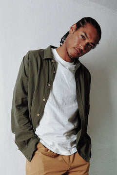 Spectre Organic Cotton Shirt Khaki