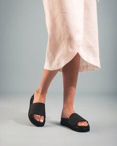 Okina Sandals Black