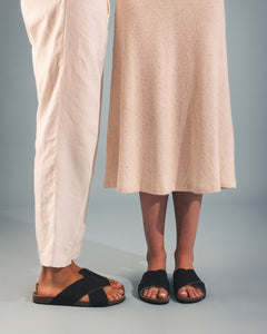 Tupai Sandals Black