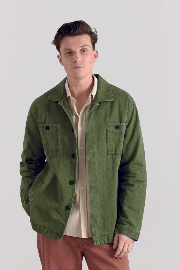 Stanley Overshirt Green Wash