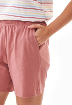 Steella Shorts Pyjama Set Multi Colour / Clay