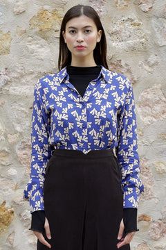 Noez Shirt Blue Print
