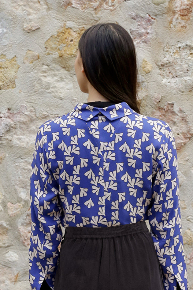 Noez Shirt Blue Print