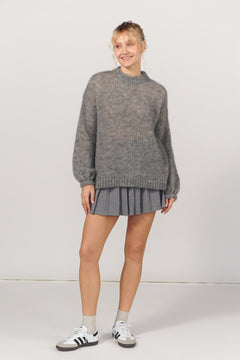 Melody Mohair Jumper Grey